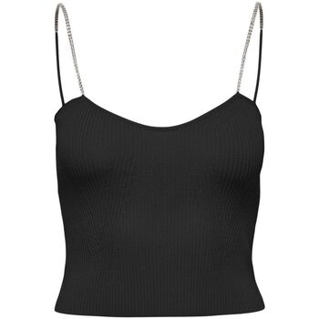 Vêtements Femme Débardeurs / T-shirts SS20 sans manche Only 15287275 MOON-BLACK Noir