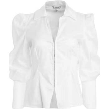 Vêtements Femme Chemises / Chemisiers Guess  Blanc