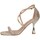 Chaussures Femme Sandales et Nu-pieds Exé Shoes Exe' ALBERTA Sandales Femme Alberta-938 Gold Doré