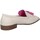 Chaussures Femme Mocassins Hersuade s23550 Mocasines Femme fuchsia blanc Multicolore