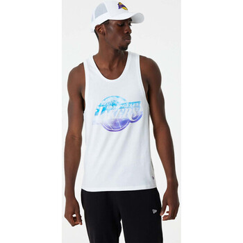 Vêtiquette Débardeurs / T-shirts sans manche New-Era Débardeur NBA Los Angeles Lake Multicolore
