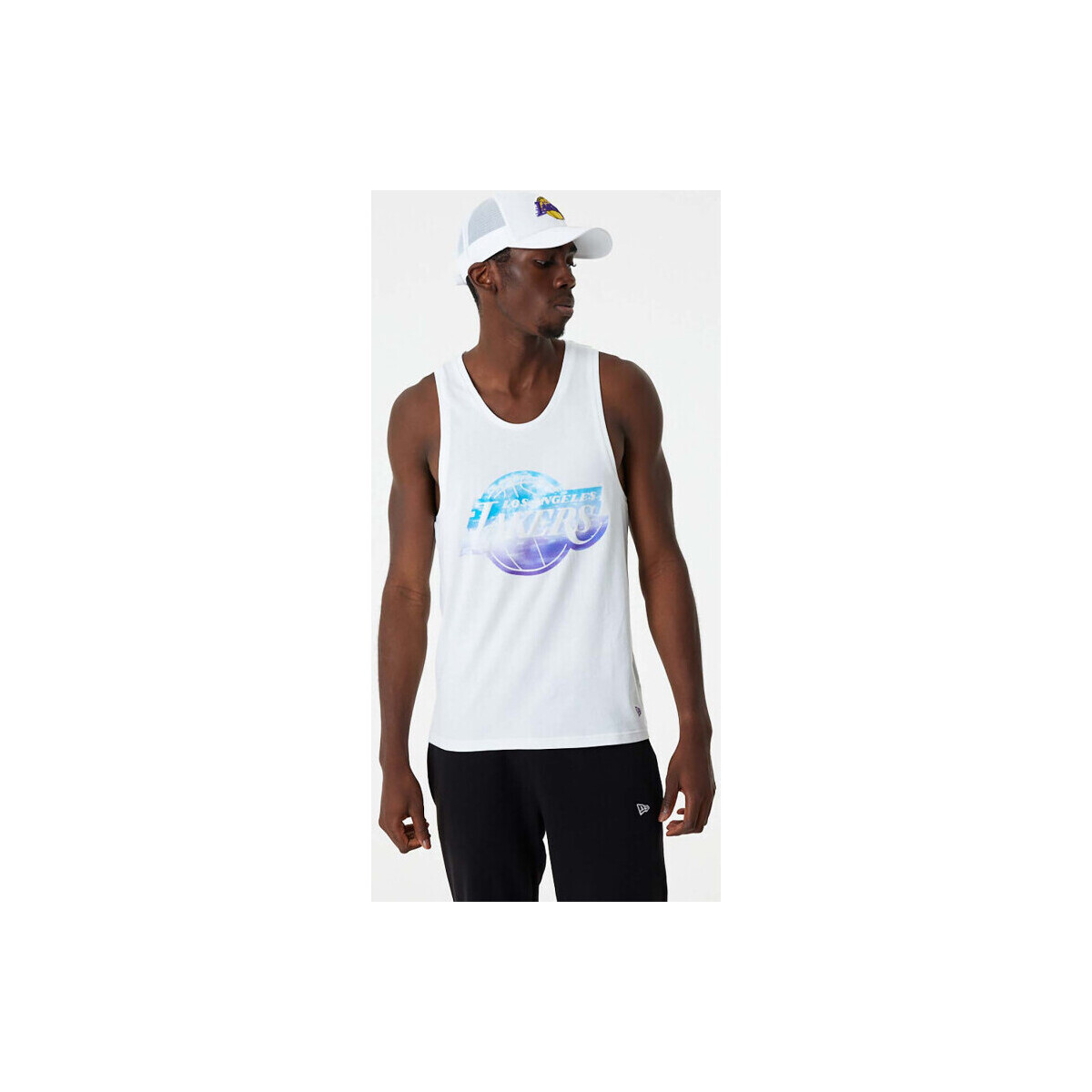 Vêtements Débardeurs / T-shirts sans manche New-Era Débardeur NBA Los Angeles Lake Multicolore