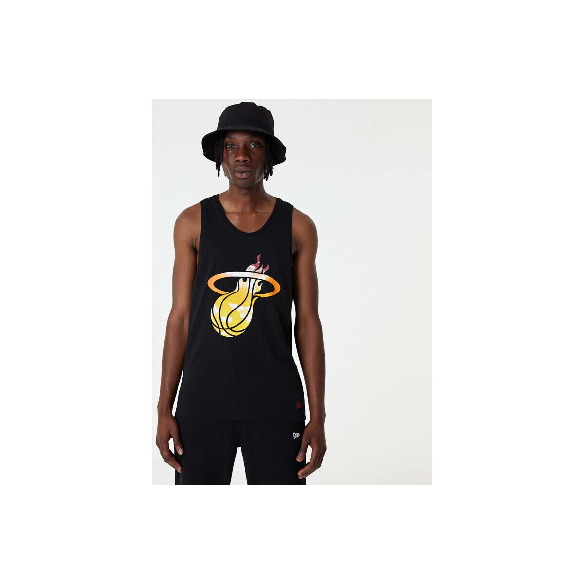 Vêtements Débardeurs / T-shirts sans manche New-Era Débardeur NBA Miami Heat New E Multicolore