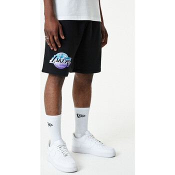 Vêtements Shorts / Bermudas New-Era Short NBA River Island Plus paris slogan t-shirt in gray N Multicolore
