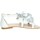 Chaussures Fille Sandales et Nu-pieds Florens F3424 Blanc