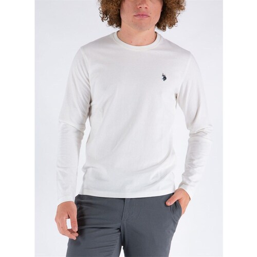 Vêtements Homme Débardeurs / T-shirts sans Montura U.S Polo Mens Assn. 34502 EH03 Blanc