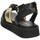 Chaussures Fille Sandales et Nu-pieds Florens F3633 Noir