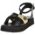 Chaussures Fille Sandales et Nu-pieds Florens F3633 Noir