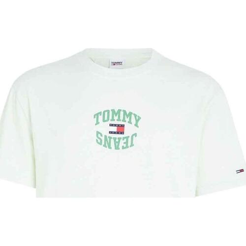 Vêtements Homme T-shirts Sixth manches courtes Tommy Jeans  Vert