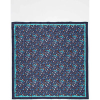 Accessoires textile Femme Echarpes / Etoles / Foulards La Fiancee Du Mekong Foulard coton imprimé MAXI Bleu