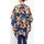 Vêtements Femme Gilets / Cardigans La Fiancee Du Mekong Poncho imprimé MILO Multicolore
