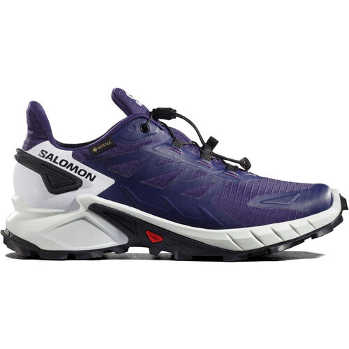 Chaussures Femme Running / trail Salomon Socks SUPERCROSS 4 GTX W Violet