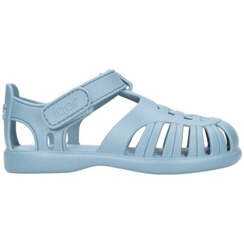 Chaussures Garçon Sandales et Nu-pieds IGOR TOBBY Solid Oceano  Azul Bleu