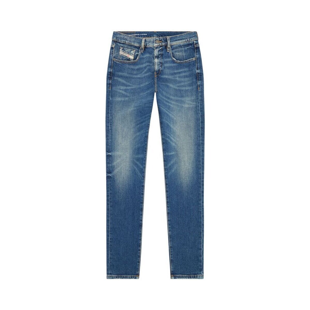 Vêtements Homme Jeans Diesel 2019 D-STRUKT 007L1-01 Bleu