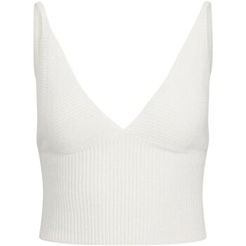 Vêtements Femme Débardeurs / T-shirts sans manche Jjxx 12243662 AURORA-SOLIDATE BLUE Blanc