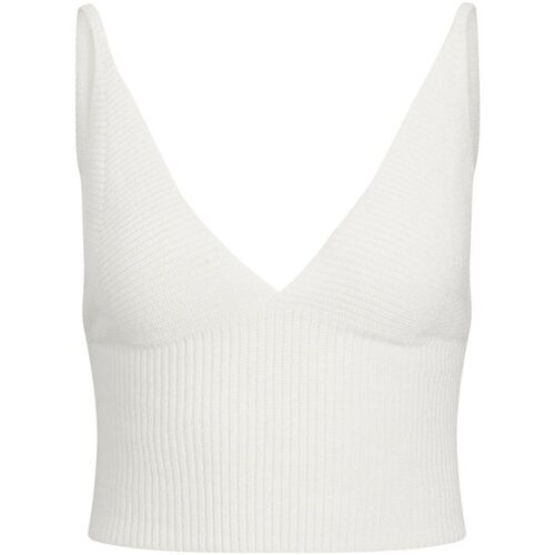 Vêtements Femme Débardeurs / T-shirts sans manche Jjxx 12243662 AURORA-SOLIDATE BLUE Blanc