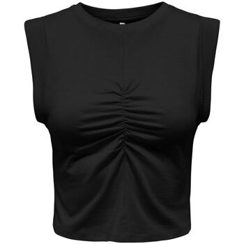 Vêtements Femme Débardeurs / T-shirts sans manche Only 15294707 SANNI-BLACK Noir