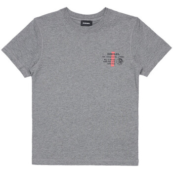 Vêtements Garçon T-shirts manches courtes Diesel J00177-0LAYY Gris