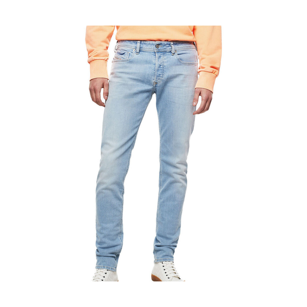 Vêtements Homme Jeans skinny Diesel 00SWJG-009BJ Bleu