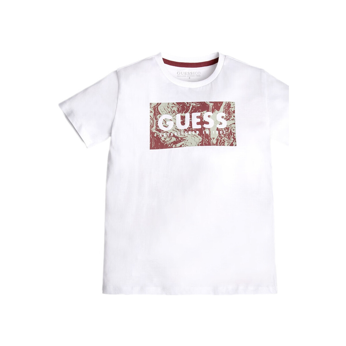 Vêtements Garçon T-shirts & Polos Guess G-L3GI08K8HM0 Blanc