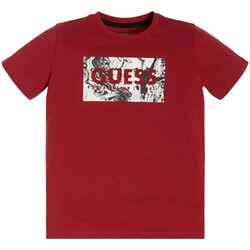 Vêtements Garçon T-shirts & Polos Guess G-L3GI08K8HM0 Rouge
