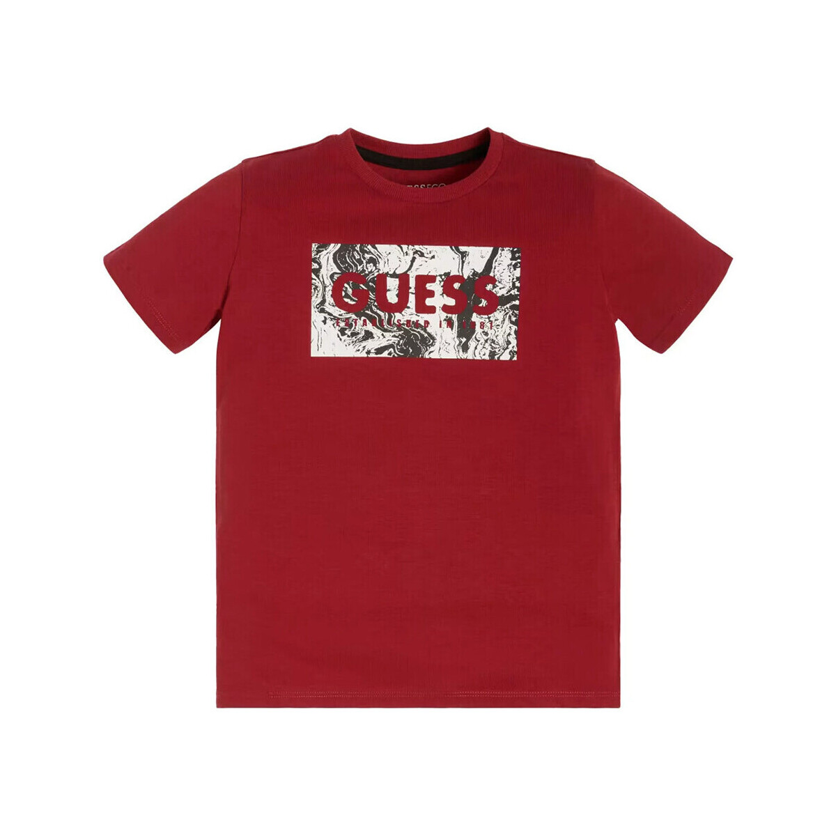 Vêtements Garçon T-shirts & Polos Guess G-L3GI08K8HM0 Rouge