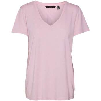 Vêtements Femme T-shirts manches courtes Vero Moda 148288VTPE23 Rose