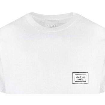 Vêtements Homme T-shirts & Polos GaËlle Paris T-shirt en jersey modal avec imprim en vinyle Blanc