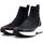 Chaussures Femme Bottes Liu Jo Lily 16 Sneaker Sock Elastic Donna Black BA3083TX262 Noir