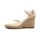 Chaussures Femme Bottes Liu Jo Damita 01 Sandalo Zeppa Donna Beige Butter SA3087EX111 Beige