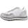 Chaussures Femme Multisport Liu Jo Amazing 01 Sneaker Donna Metallic White BF2125PX263 Blanc