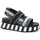 Chaussures Femme Bottes Liu Jo Frida 11 Sandalo Flat Form Zeppa Black SA2163TX022 Noir