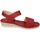 Chaussures Femme Sandales et Nu-pieds Doctor Cutillas  Rouge