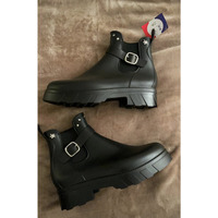 Chaussures Femme Boots MEDUSE Bottines de pluie Noir