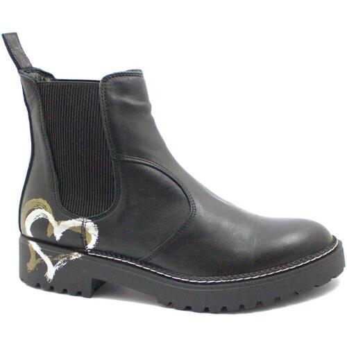 Chaussures Femme Low boots Bueno Giallo Shoes BUE-RRR-4204-NE Noir