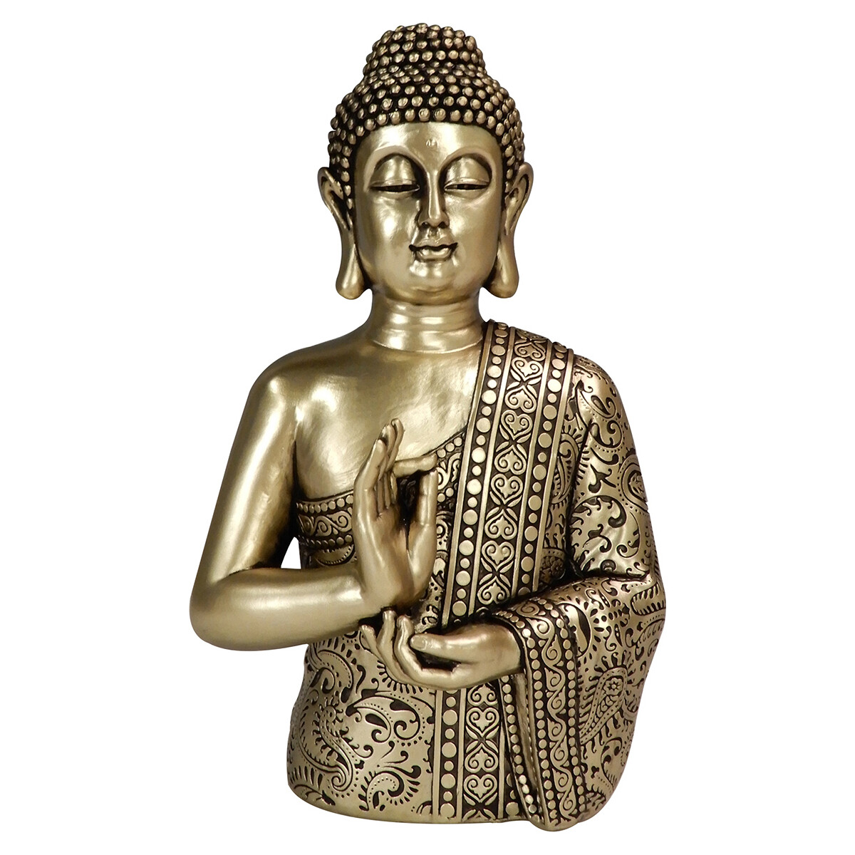 Maison & Déco Statuettes et figurines Signes Grimalt Figure De Bouddha Doré