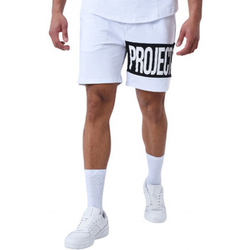 Vêtements Homme striped Shorts / Bermudas Project X Paris Short Homme  paris blanc 2340038-W Blanc