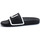Chaussures Femme Bottes Liu Jo Kos 02 Ciabatta Slipper Logo Black White BA2169EX102 Noir