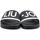 Chaussures Femme Points de fidélité Kos 02 Ciabatta Slipper Logo Black White BA2169EX102 Noir