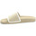 Chaussures Femme Bottes Liu Jo Kos 02 Ciabatta Slipper Logo Beige Milk BA2169EX028 Beige