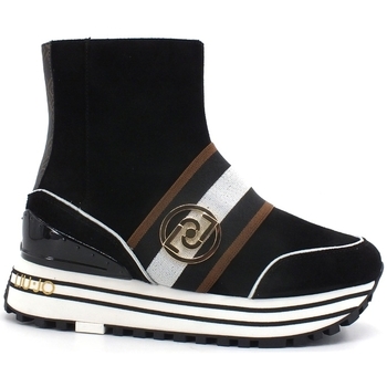 Chaussures Femme Bottes Liu Jo Culottes & autres bas Calzino Socks Black BF1067PX104 Noir