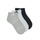 Accessoires Chaussettes de sport Adidas Sportswear C SPW ANK 3P Gris / Blanc / Noir