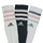 Accessoires Chaussettes de sport Adidas Sportswear 3S CRW BOLD 3P Blanc / Noir / Blanc