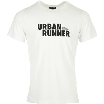 Vêtements Homme T-shirts manches courtes Ron Dorff Urban Runner Tee Blanc