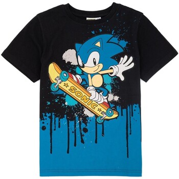 Vêtements Enfant T-shirts manches courtes Sonic The Hedgehog NS6926 Noir