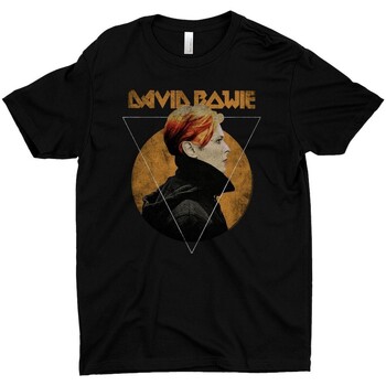 Vêtements T-shirts manches longues David Bowie NS6930 Noir