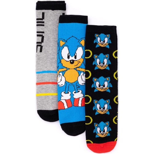 Sous-vêtements Chaussettes Sonic The Hedgehog NS6967 Noir
