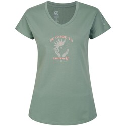 Vêtements Femme T-shirts manches longues Dare 2b Finite Vert