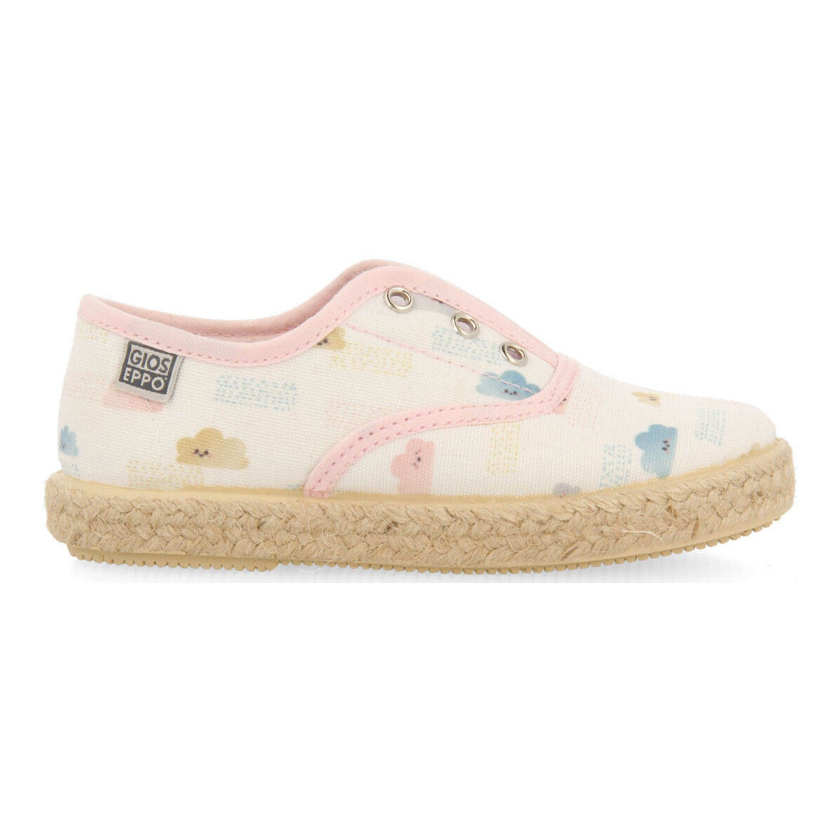 Chaussures Fille Espadrilles Gioseppo verlin Blanc