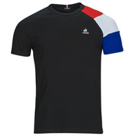 Vêtements Homme T-shirts manches courtes Le Coq Sportif BAT TEE SS N°1 black / rouge electro